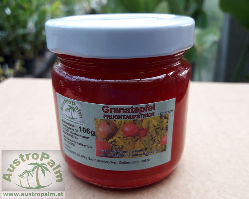Granatapfel-Fruchtaufstrich 106g - BIO