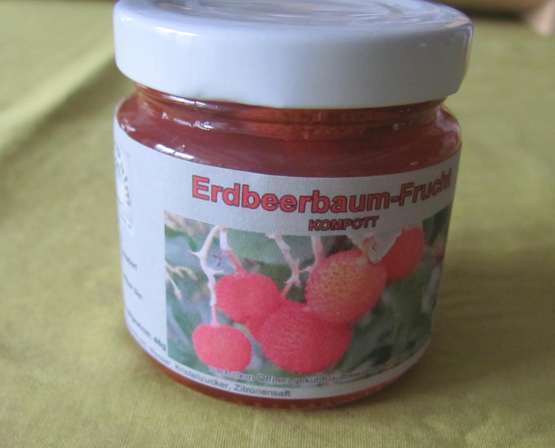Erdbeerbaum-Frucht Kompott 106g - BIO