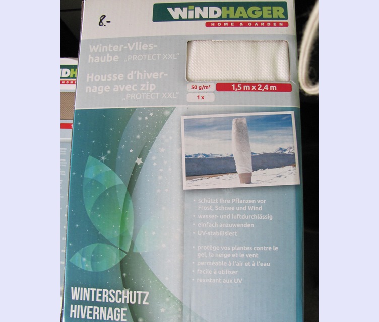 Winterschutz-Vlieshaube 1,5x2,4m